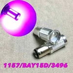 Brake Stop Light 1157 3496 7528 33 Smd BAY15D Purple Led Bulb W1 Fits Gm Jae. Fixed Price $17.50.