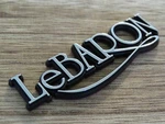 New 82-83-84-85 Chrysler Lebaron 4-DOOR Sail Panel Emblem-badge. Fixed Price $38.88.