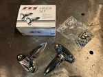 Classic Mini Boot Lid Hinge Set Chrome Inc. Fixings 8B12601 Austin Morris Rover. Fixed Price $21.87.