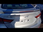 2015 Hyundai Elantra Liftgate Spoiler Used With Keyless Entry 3502423. Fixed Price $284.95.
