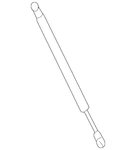 Genuine Toyota 2010-2013 Highlander Lift Cylinder 68950-0E061. Fixed Price $63.19.