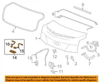 Gm Oem 13-18 Ats Trunk Lid Components-switch Assy 23175748. Fixed Price $89.67.