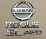 08 09 10 11 12 13 Nissan Rogue Sl Rear Gate Lid Emblem Logo Badge Symbol Oem. Fixed Price $24.99.