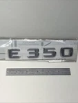 Mercedes Benz 2118170315 E350 Model Plate. Fixed Price $35.00.