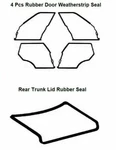 Fit For Bmw F10/F11 2010-2016 4 Door Sedan And Rear Trunk Lid Rubber Seal. Fixed Price $218.49.