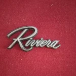 1979-1985 Buick "riviera" Plastic Emblem. Fixed Price $10.00.