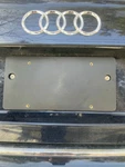 Rear Trunk Lid License Plate Tag Mounting Bracket For Audi RS6 Avant 2020-2026. Fixed Price $19.95.
