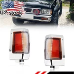 Chrome Parking Corner Side Marker Signal Lights For 1990-1997 Nissan D21 Pickup. Fixed Price $24.99.