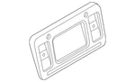 Genuine Land-rover License Bracket LR153407. Fixed Price $38.18.