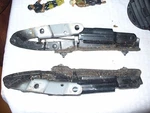 Vw 98-05 Beetle Black Trunk Hatch Set Lh Rh 1C0 827 302 & 301 #2. Fixed Price $24.00.