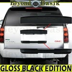 07-14 Gmc Yukon Xl Gloss Black Tailgate Liftgate Handle Covers Top/lower. Fixed Price $80.06.