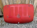 Mgb 1968-80 Original Red Rear Trunk Deck Lid W/ Emblem & Lock. Used.. Fixed Price $165.99.