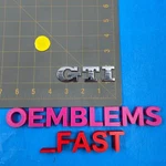 2006-2013 Volkswagen Golf Gti Oem Factory Chrome Rear Trunk Hatch Lid Emblem. Fixed Price $16.99.