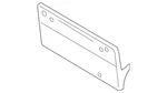 Genuine Bmw License Bracket 51-11-7-163-150. Fixed Price $64.31.