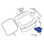 For Dodge Hornet 2023-2025 68289682AC Rear Liftgate Latch. Fixed Price $295.50.