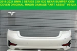 2019-2022 Bmw 330I Series Rear Bumper With Sensor White Complete Oem G20. Fixed Price $699.00.