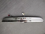 14-17 Maserati Ghibli. Used Oem Trunk Molding Assembly With Camera, License Lam. Fixed Price $45.00.