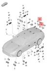 Genuine Porsche Panamera 971 Light 974947411A. Fixed Price $59.78.