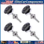 4 Pcs Auto Push Button Quick Release Hood Bonnet Pins Lock Clip Bumper Latch Kit. Fixed Price $14.00.
