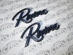 1979-1985 Buick Riviera Chrome Monograms Scripts Oem #1261160 Pair. Fixed Price $59.50.