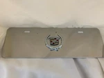Pilot Cadillac Chrome Emblem License Plate Mini 3-D. Fixed Price $20.00.