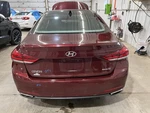 15-16 Hyundai Genesis Sedan Rear Trunk Decklid Lift Gate Burgundy Red YR6. Fixed Price $200.00.