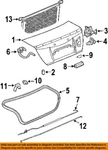 Gm Oem 03-07 Ion Trunk Lid Components-hinge 10388775. Fixed Price $53.16.
