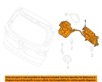 Hyundai Oem 19-23 Santa Fe Lift Gate Lock Hardware-latch 81800S2100. Fixed Price $962.40.