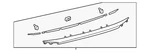 Genuine Lexus Deck Lid Finish Panel 76801-06D71. Fixed Price $178.30.