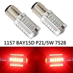 1157 2057 3496 7528 BAY15D 33SMD Red Led Bulb Car Brake Stop Light Fits Buick Gm. Fixed Price $15.50.