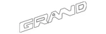 Genuine Gm Grand Name Plate 22657236. Fixed Price $33.45.