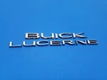 06 07 08 09 10 11 Buick Lucerne Rear Gate Lid Emblem Logo Symbol Used Set Oem A6. Fixed Price $40.00.
