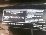 Trunk/hatch/tailgate Convertible With Antenna Fits 04-07 Saab 9-3 525750. Fixed Price $200.00.