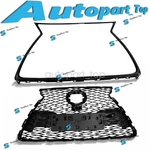 Front Grille+gloss Black Trim 53101-78130 Fit 2018-2021 Lexus NX300 F-sport. Fixed Price $174.99.
