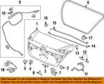 Honda Oem 16-22 Civic,insight Trunk Lid Components-hinge 68660TBAA00ZZ. Fixed Price $66.29.