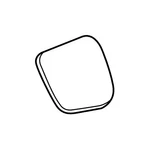 Genuine Bmw Fill-in Flap 51-17-7-433-435 New. Fixed Price $44.02.