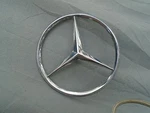 Mercedes W126 380SEL 420SEL 560SEL Genuine Rear Trunk Lid Star Emblem 1267580058. Fixed Price $29.95.
