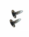 Pair Mountney Classic Austin Mini Chrome Boot Set Car Kit Mbhc. Fixed Price $26.84.