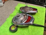1950S 1953 1954 Oldsmobile Tail Light Assemble Frame Bezel Trim Vintage Original. Fixed Price $475.00.