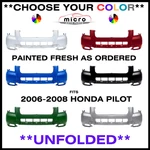 New Front Bumper For 2006-2008 Pilot Painted *choose Your Color* HO1000240. Fixed Price $497.38.