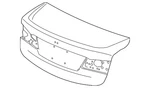 Genuine Acura Trunk Lid 68500-TZ3-A90ZZ. Fixed Price $1160.56.