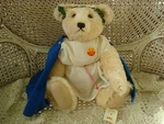 Steiff 1996 Huge 19" 2ND Collector's United Bear With Olympian Cape 165 *rare. Fixed Price $1599.99.