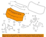 Gm Oem 14-16 Elr Lid Components-trunk 23207927. Fixed Price $1266.65.