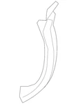 Genuine Audi Lift-gate Hinge Cap 8K9-827-280-A-01C. Fixed Price $9.34.