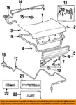 Gm Oem 93-97 Prizm Trunk Lid Components-cyl Keys 94852539. Fixed Price $73.86.