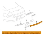 Chevrolet Gm Oem 06-13 Impala Trunk Lid-applique Window Trim Panel 19179925. Fixed Price $270.63.