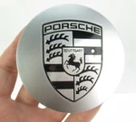 Porsche 911 Boxster Cayenne Cayman Wheel Center Hubcap Cover Silver 05-19 *. Fixed Price $25.00.