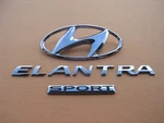 11 12 13 14 15 16 Hyundai Elantra Sedan Sport Rear Lid Emblem Logo Badge A46938. Fixed Price $50.00.