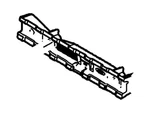 Genuine Ford Center High Mount Stop Light Bracket AE5Z-13A417-A. Fixed Price $7.75.
