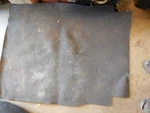 04-10 Bmw E60 530I 535I 545I Sedan Rear Trunk Cargo Floor Spare Tire Rubber Mat. Fixed Price $36.10.